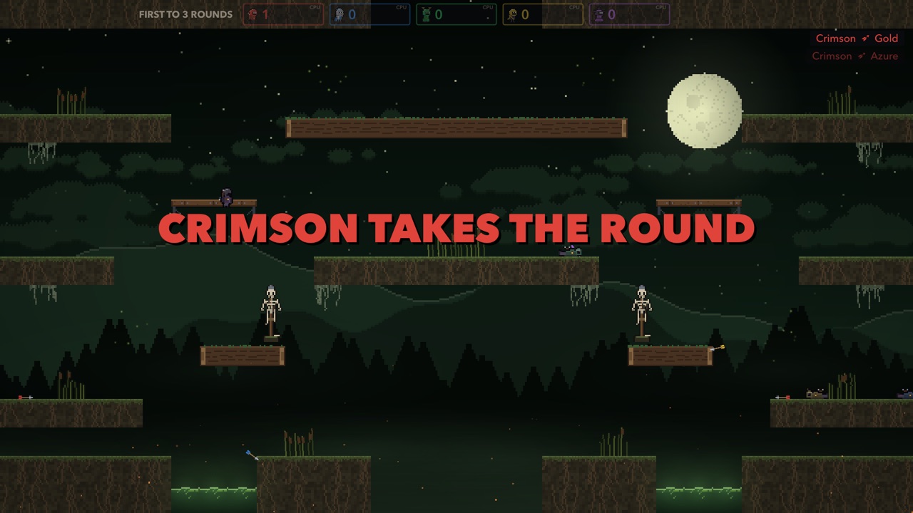 Last Archer in the Sunken Mire: Crimson takes the round